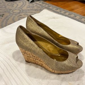 Brand new Nine West wedges